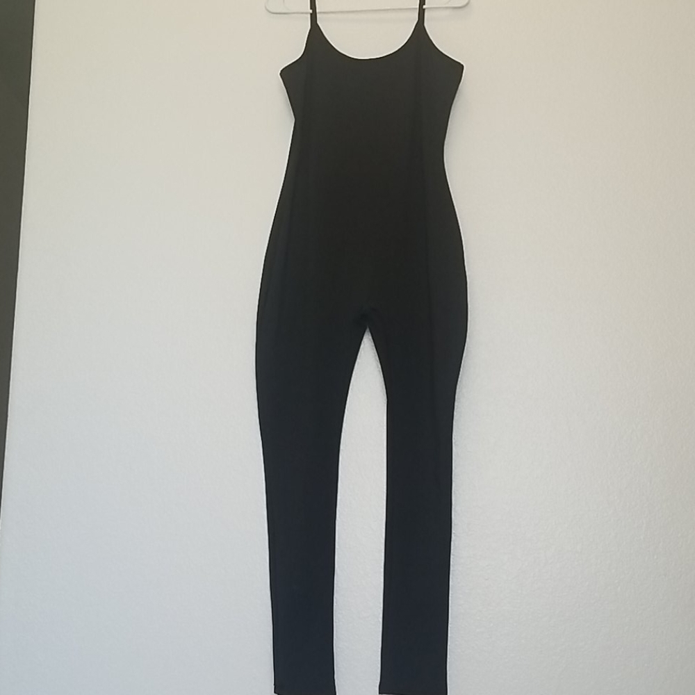 Spaghetti Strap Bodycon One Piece Jumpsuit